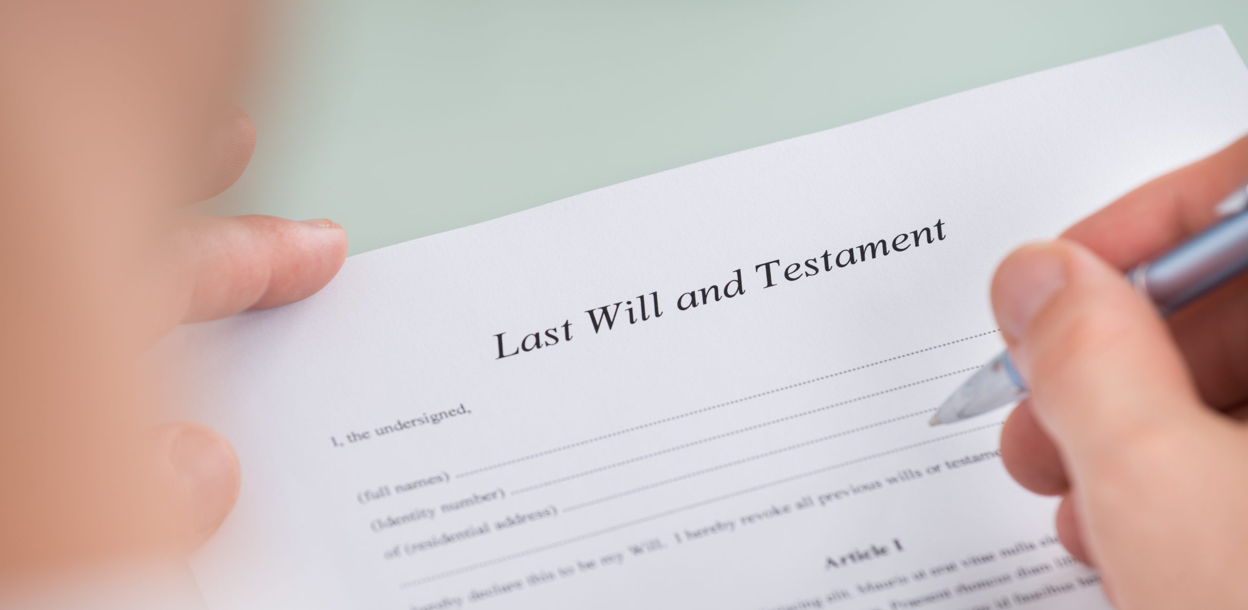 The effect of the coronavirus crisis on the preparation of wills