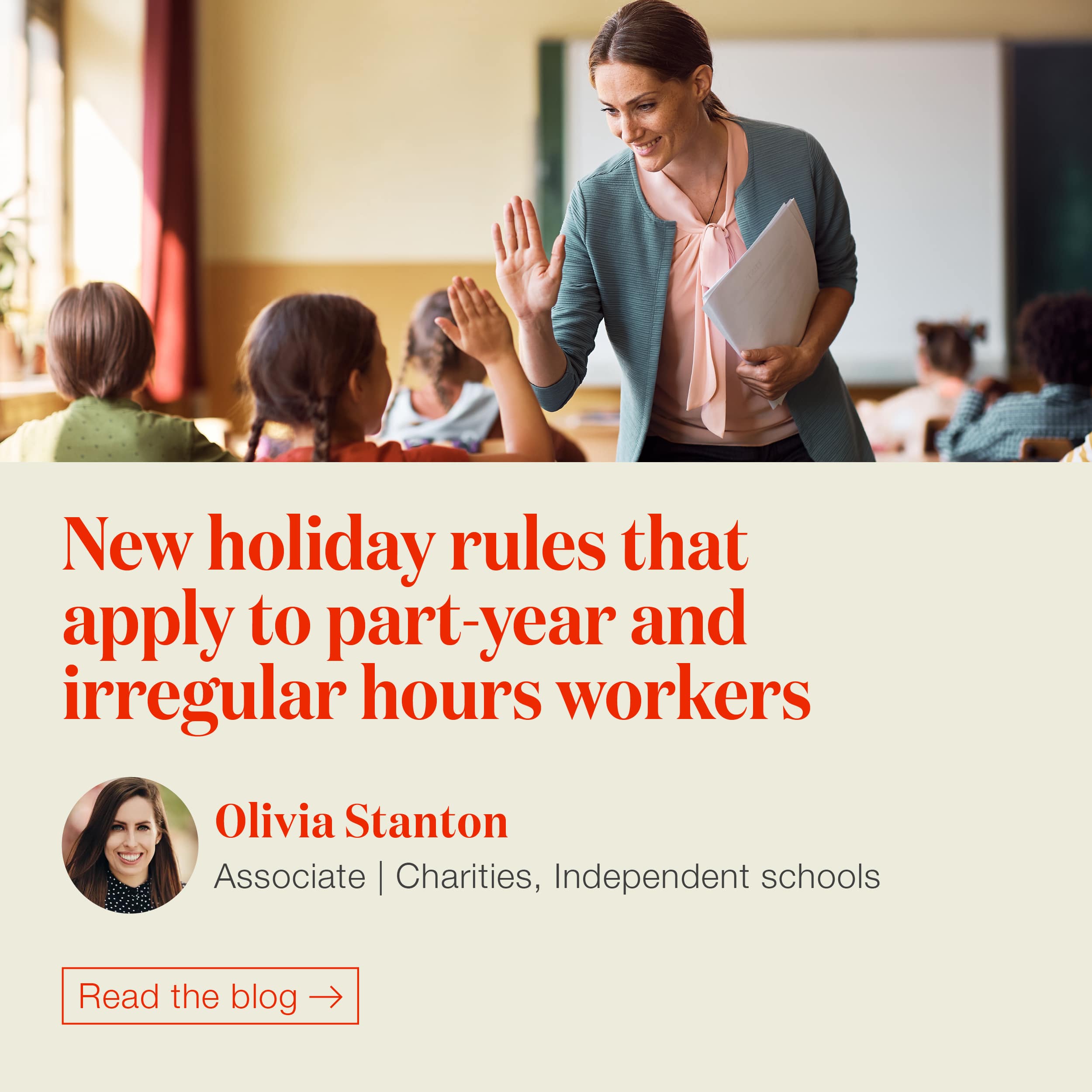 New holiday rules that apply to partyear and irregular hours workers
